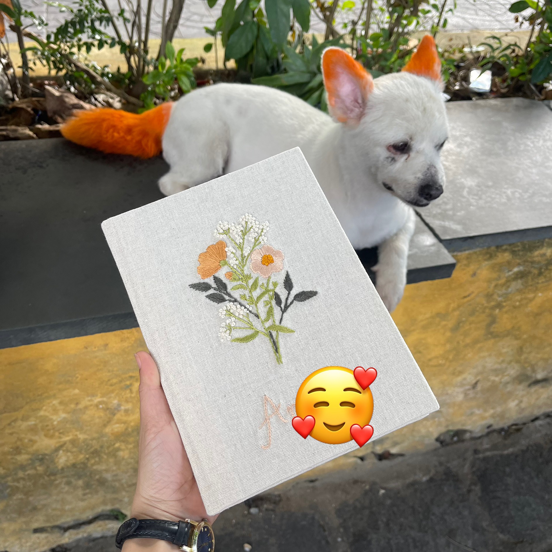 Sổ tay thêu handmade Hội An