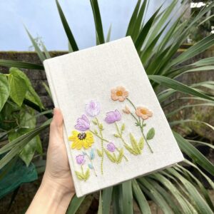 Flowers Garden Handmade Notebook