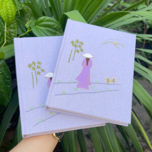 AD02 Hand-Stitched Áo Dài Keepsake Notebook