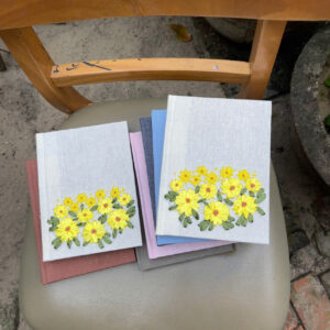 AA01 Ribbon Embroidered Notebook 01